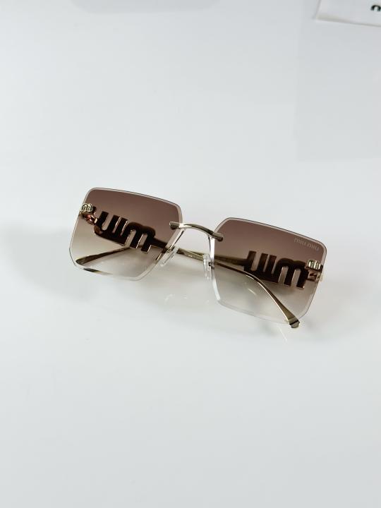 Miu Miu WMNS 1024 Gold Brown