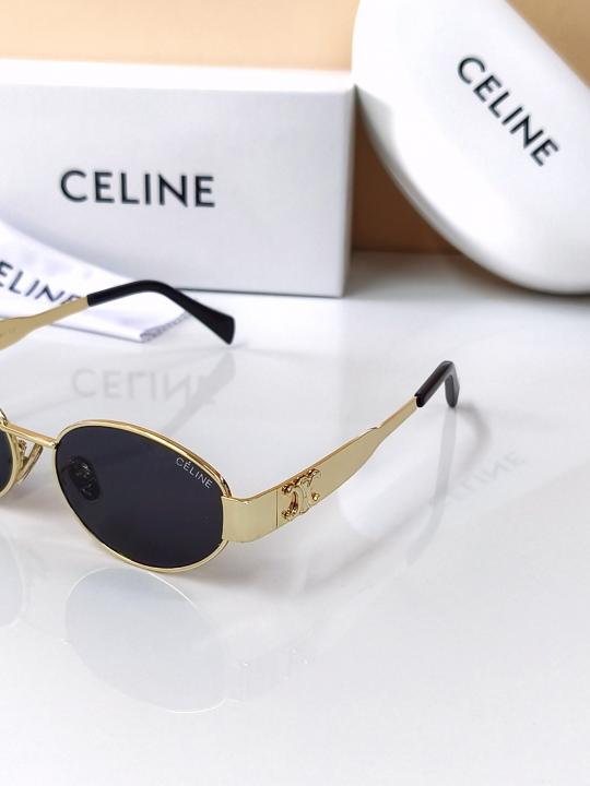 CELINE 1006 GOLD BLACK CELEBRITY CHOICE OFFICIAL SHOWROOM DESIGNER MODEL 412