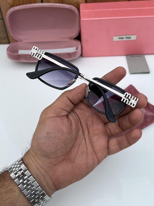 Miu miu 559 silver black