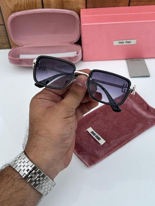 Miu miu 559 silver black