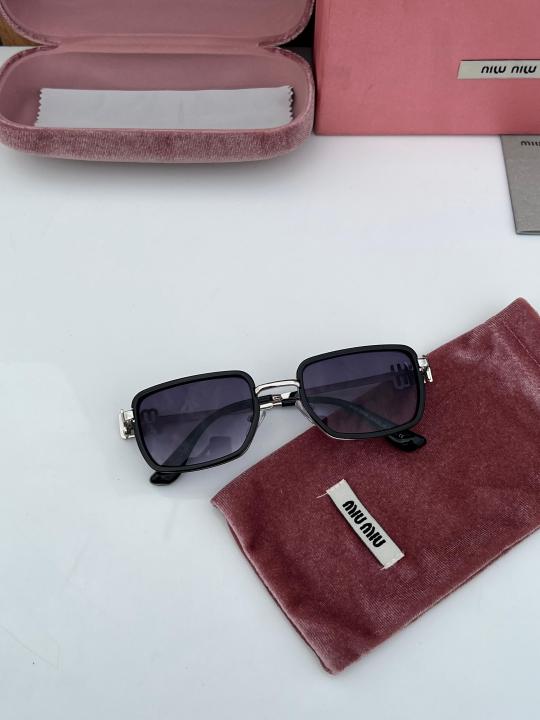 Miu miu 559 silver black