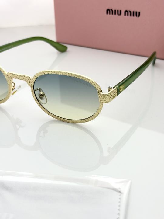 Miu miu 90 Golden sea green