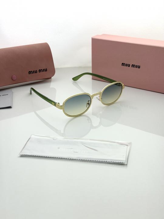 Miu miu 90 Golden sea green