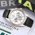 EMPORIO ARMA AUTOMATIC PREMIUM SILVER BLACK WATCH