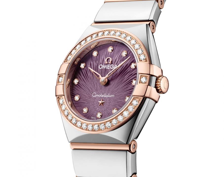 Omeg_ga Constellation Quartz luxury watch