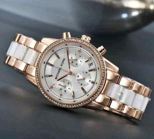 Michaee_l Kors Ritz White