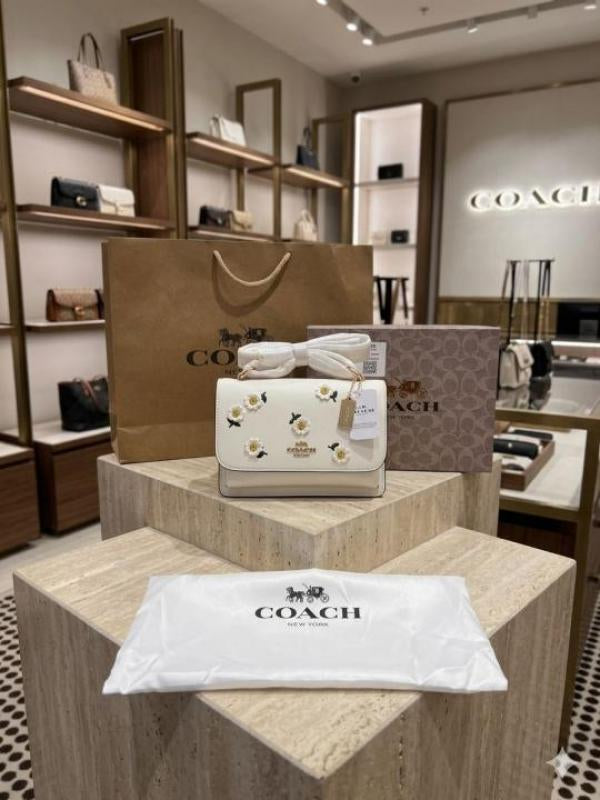 coac daisy Klare Crossbody Bag In Signature Canvas 951