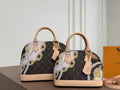 Louiis Vuitton N40472 Alma BB Bag Damier Azur with double box super premium quality 974