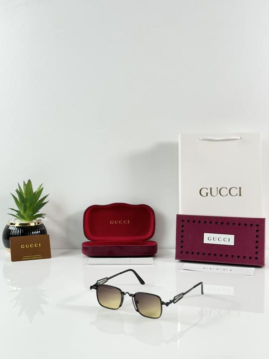 Gucc 96001 Silver Brown Shaded