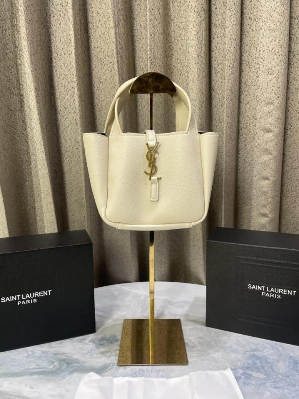 Ysl Saint laurent mini Womens Black Le 5 A 7 Bea Baby Leather Shoulder Bag with magnet box 996