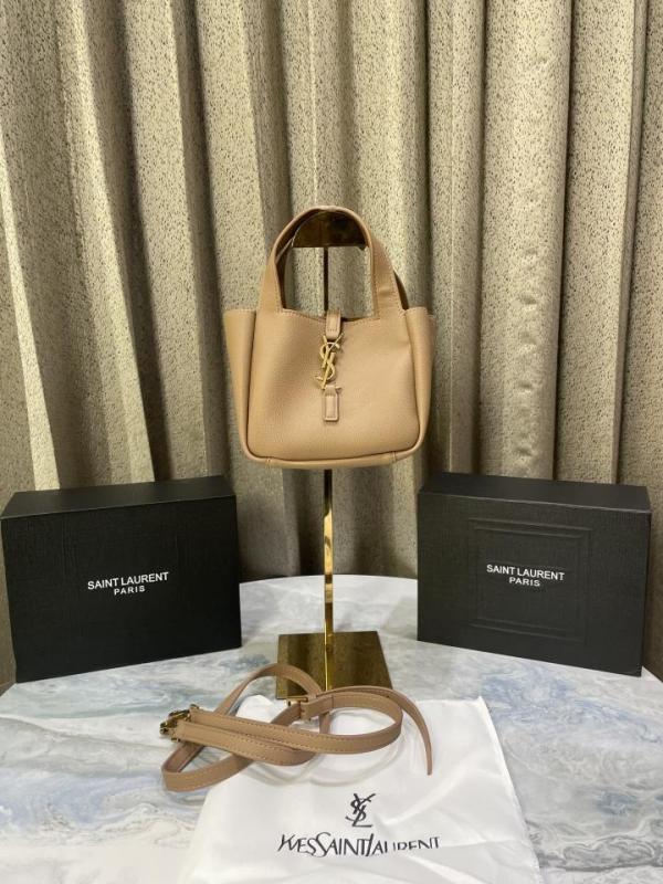 Ysl Saint laurent mini Womens Black Le 5 A 7 Bea Baby Leather Shoulder Bag with magnet box 996