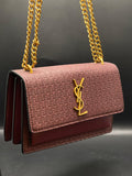 coac mollie pure 1.1 leather material Tote bag with dust cover 992