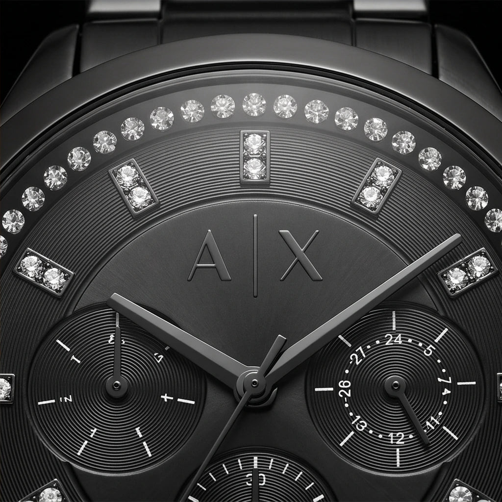 Armani Exchange Women Black Watch