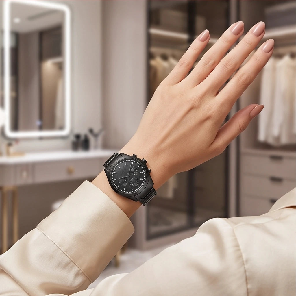 Armani Exchange Women Black Watch
