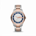 Armani Men`s Blue and White Dial Watch