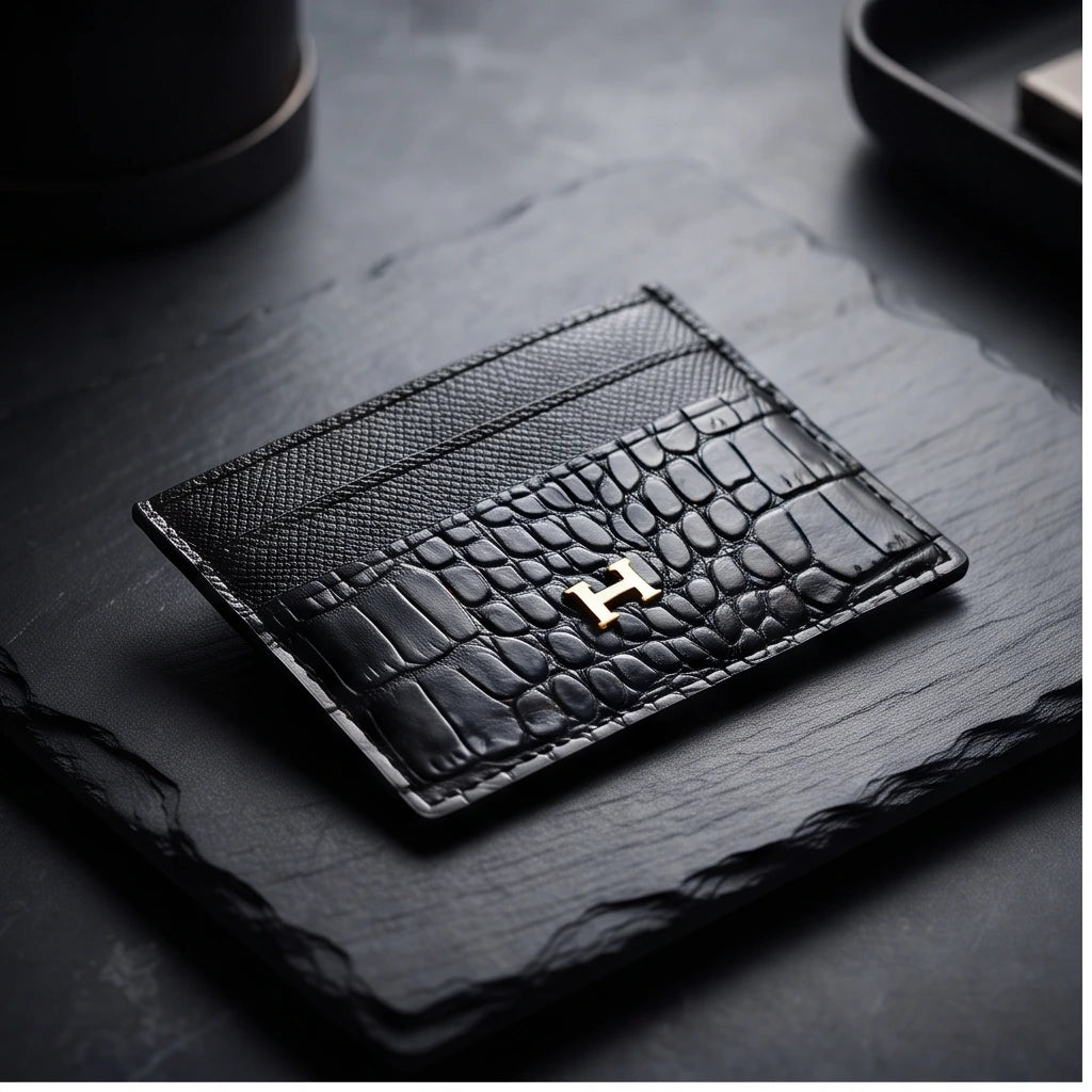 Black Crocodile wallet