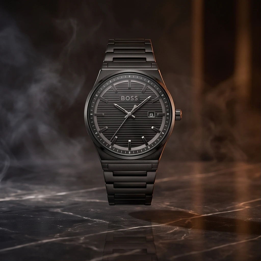 Boss Men`s Black Watch