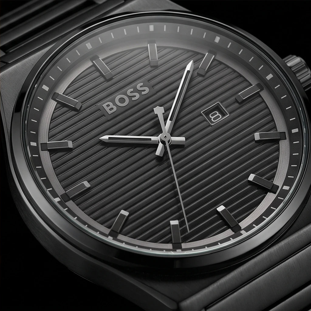 Boss Men`s Black Watch