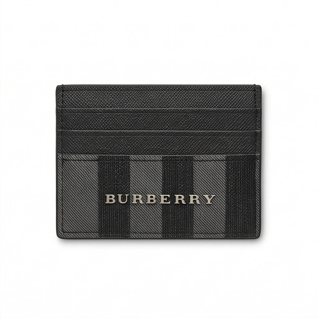 Burberry Men`s Black Card Holder