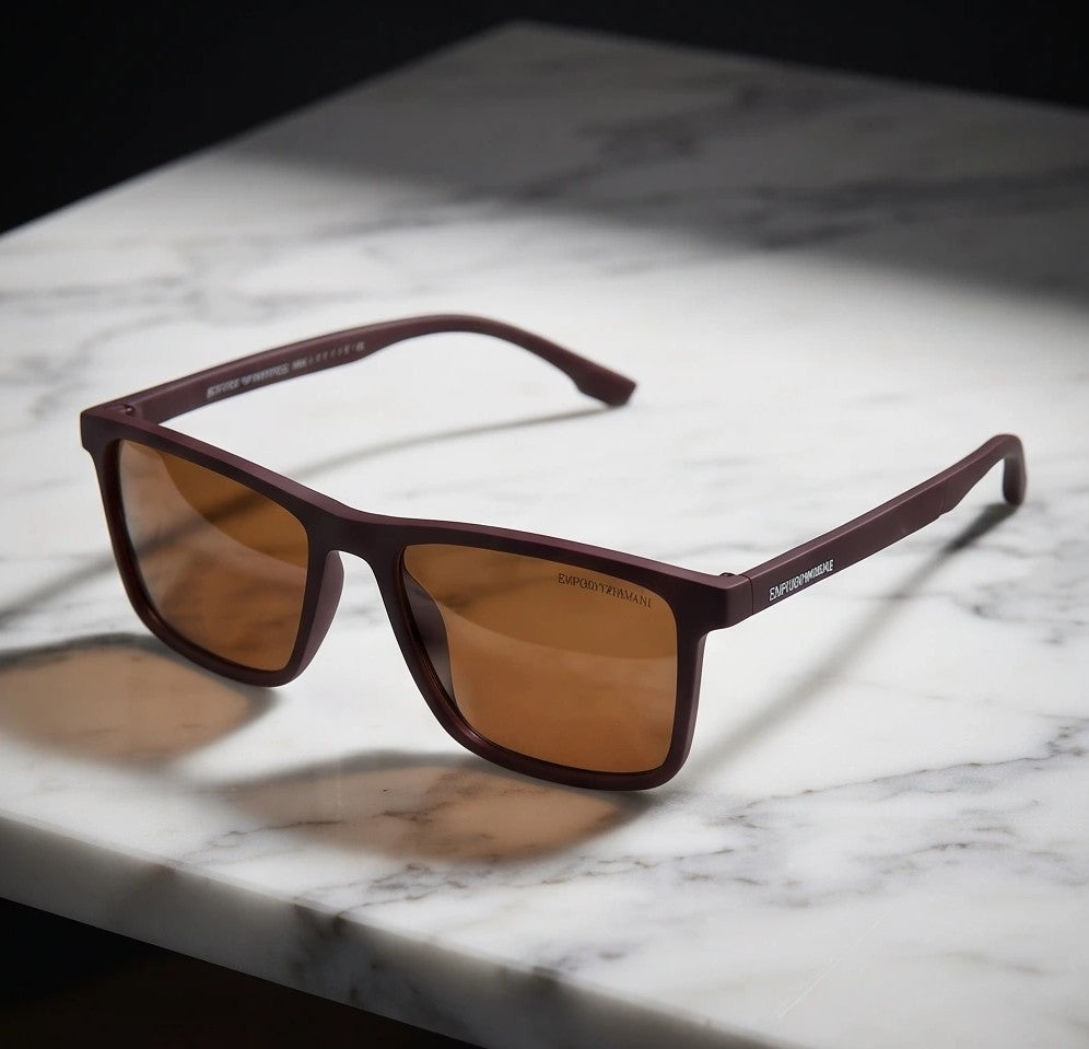Emporio Armani Men`s Brown Sunglasses