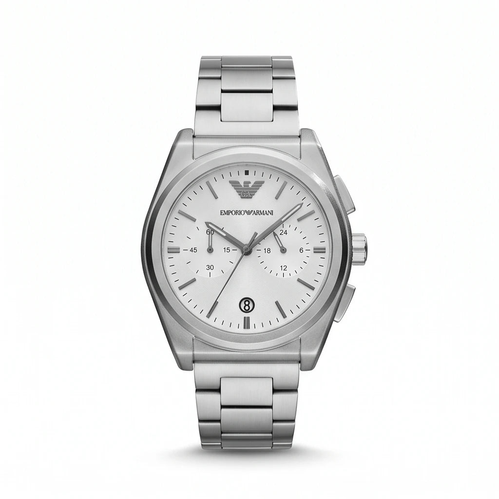 Emporio Armani Men`s Silver Watch