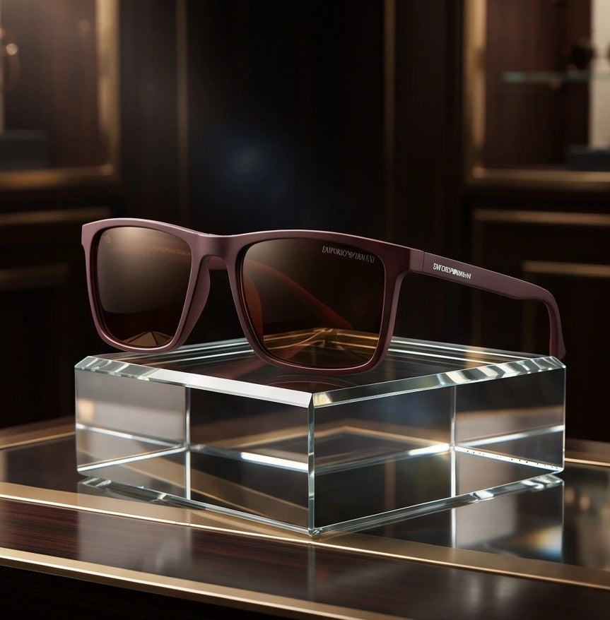 Emporio Armani Women`s Brown Sunglasses