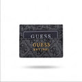 GUESS Black Patterned Card Holder