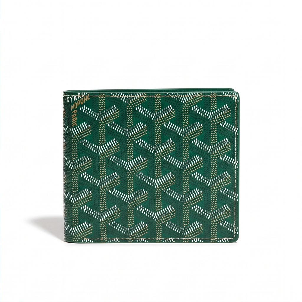Goyard Men`s Green Wallet