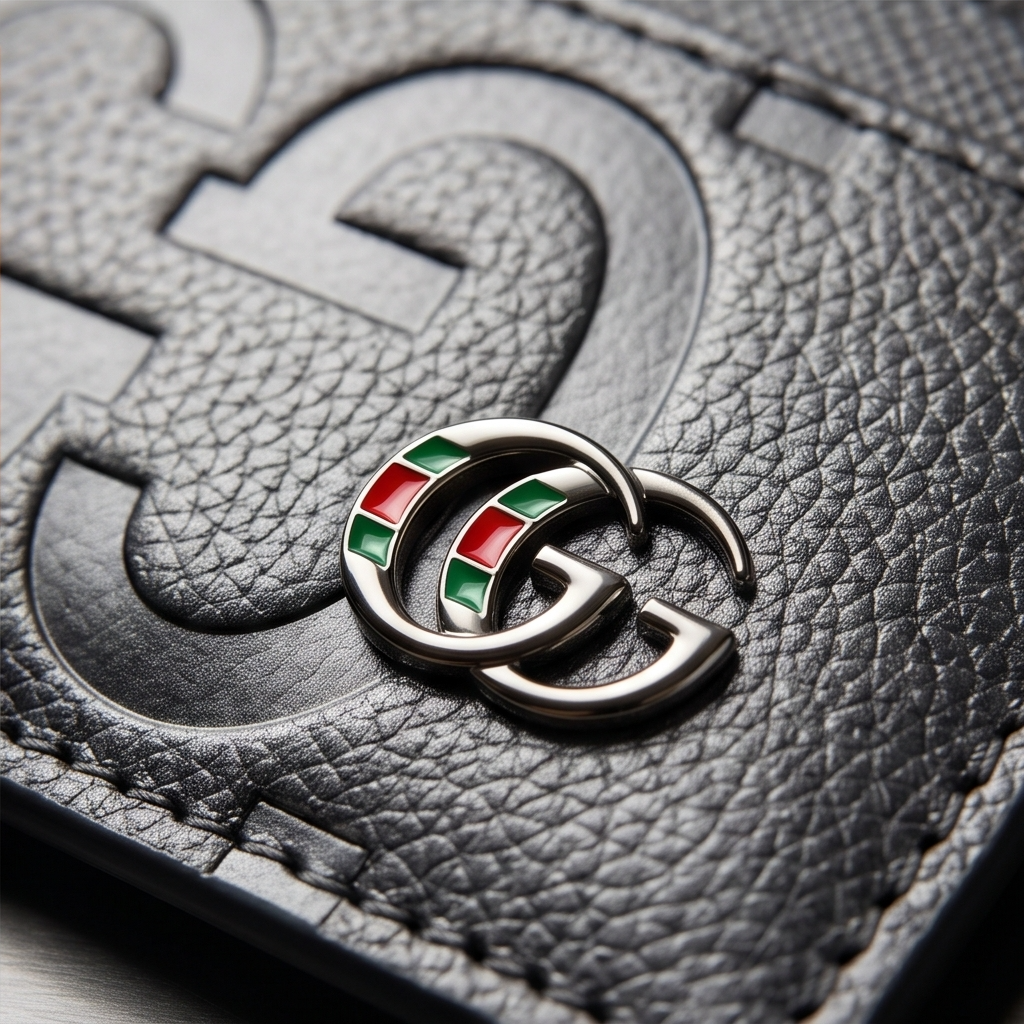 Gucci Men`s Silver Card Holder
