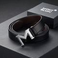 Montblanc Men`s Black Belt