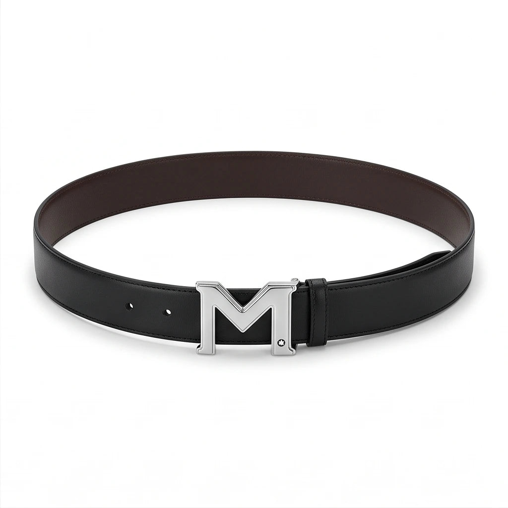 Montblanc Men`s Black Belt