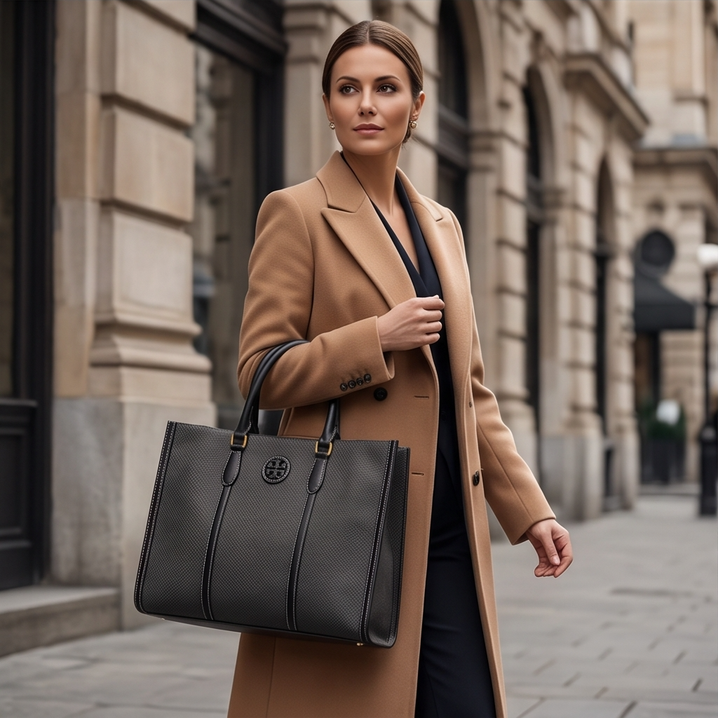Women's Premium Grey Tote Bag