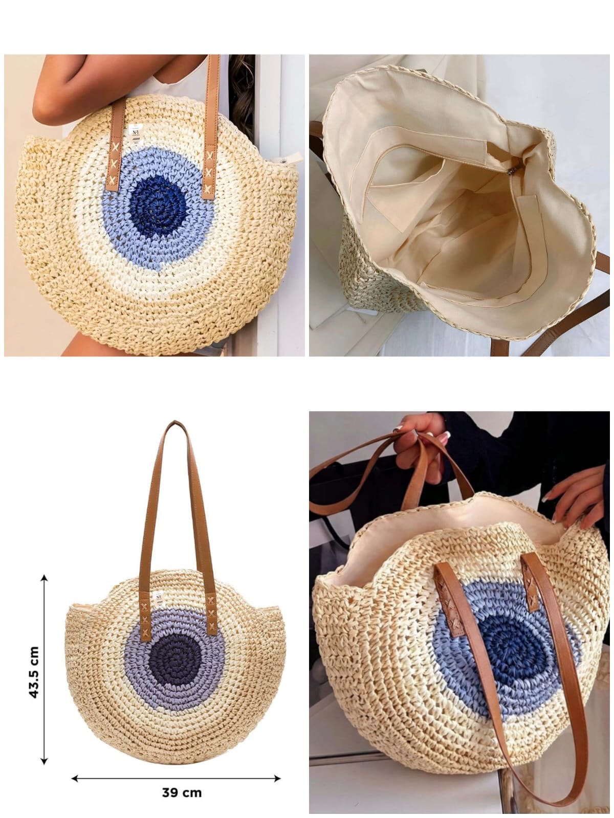 IMPORTED EGALE EYE TOTE